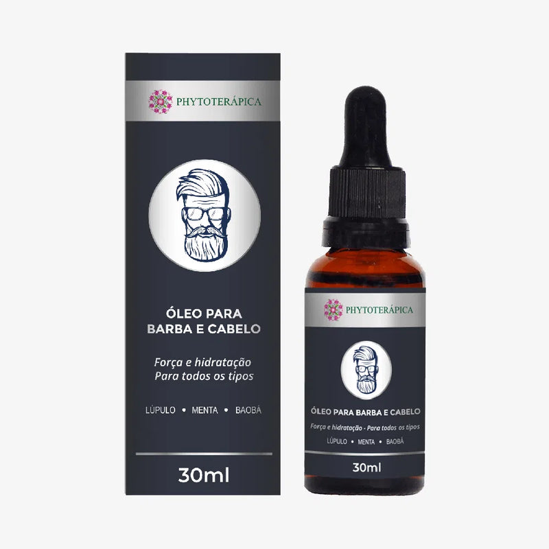 Óleo Para Barba e Cabelo - 30ml